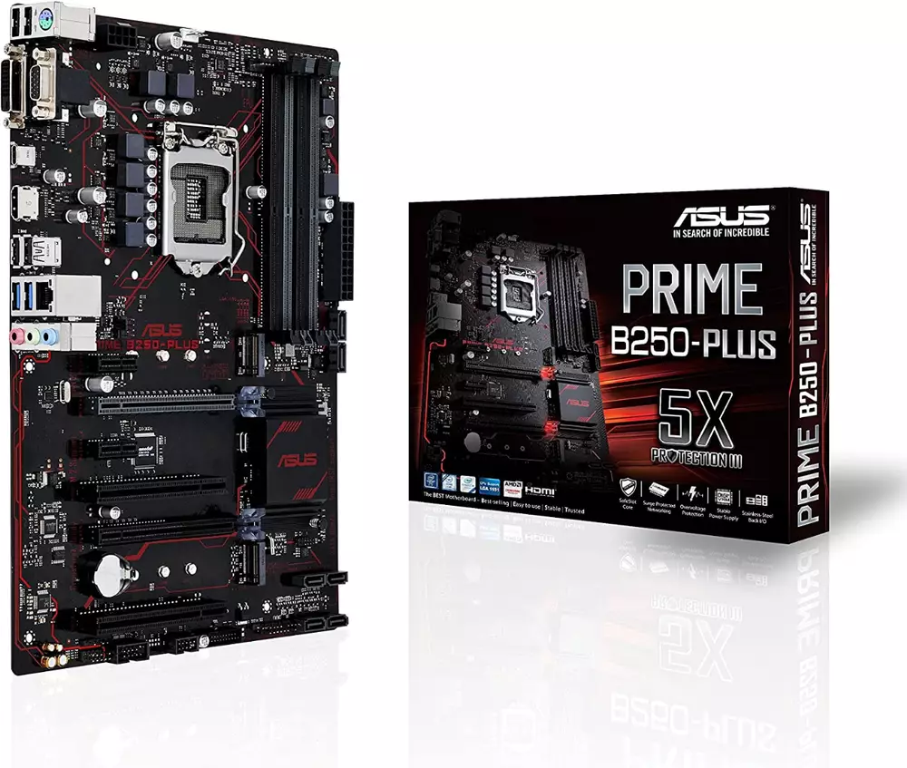 Дънна платка ASUS PRIME B250-PLUS