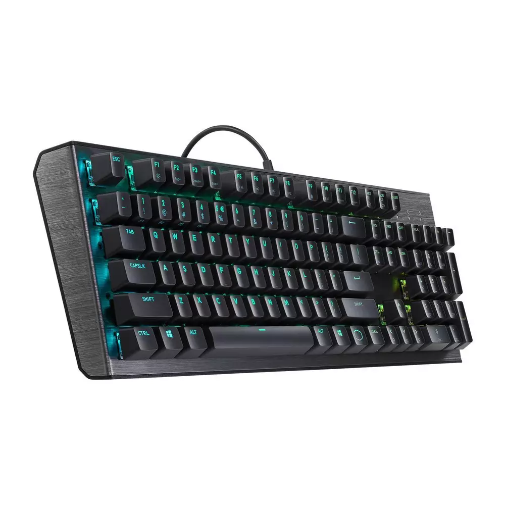 Gaming μηχανικό πληκτρολόγιο Cooler Master CK550 RGB με καφέ διακόπτες