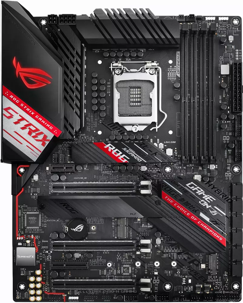 Дънна платка ASUS ROG STRIX Z490-H GAMING