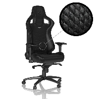 Геймърски стол noblechairs EPIC Real Leather, Black