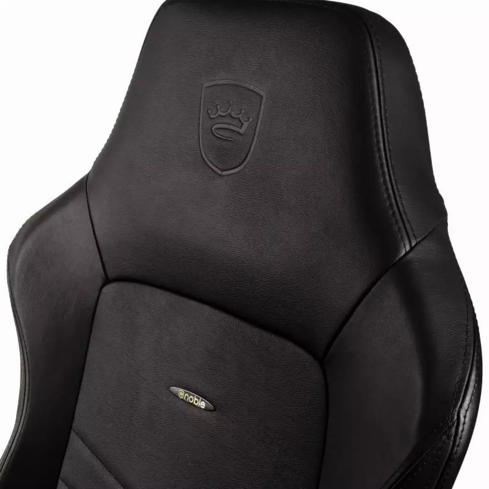 Геймърски стол noblechairs EPIC Real Leather, Black