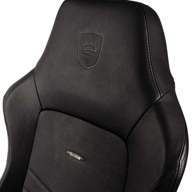 Геймърски стол noblechairs EPIC Real Leather, Black
