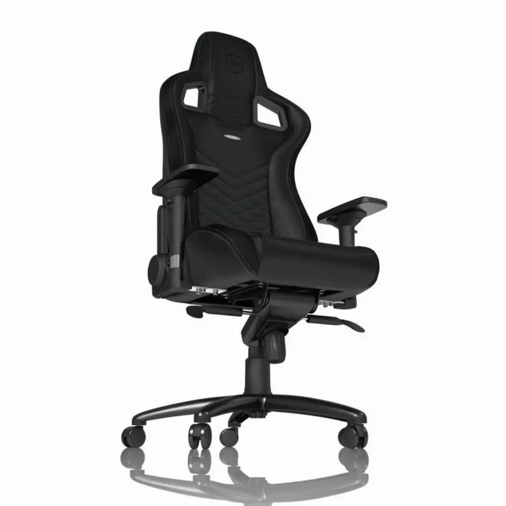 Геймърски стол noblechairs EPIC, Black/Green
