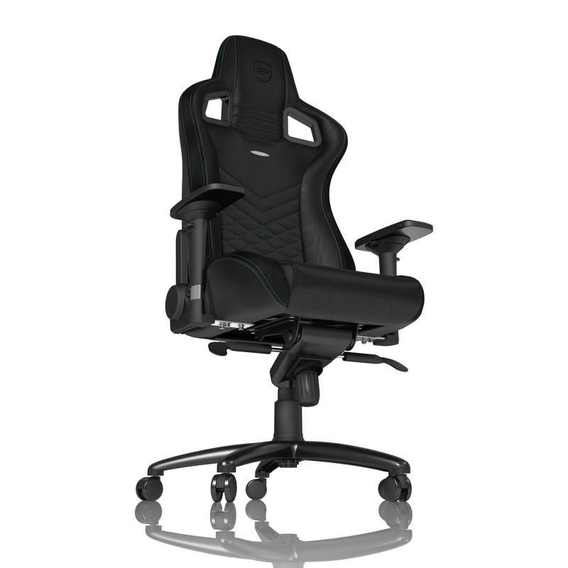 Геймърски стол noblechairs EPIC, Black/Green