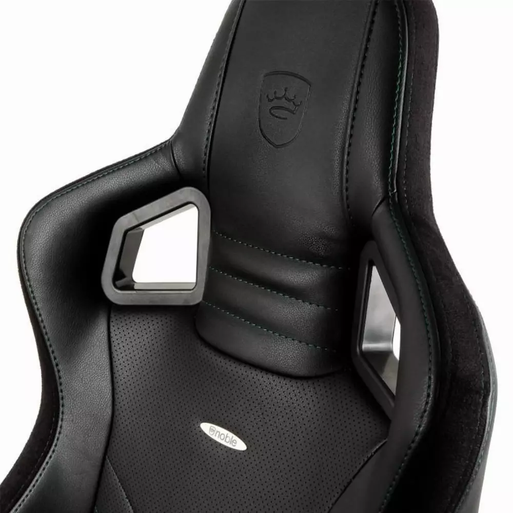 Геймърски стол noblechairs EPIC, Black/Green