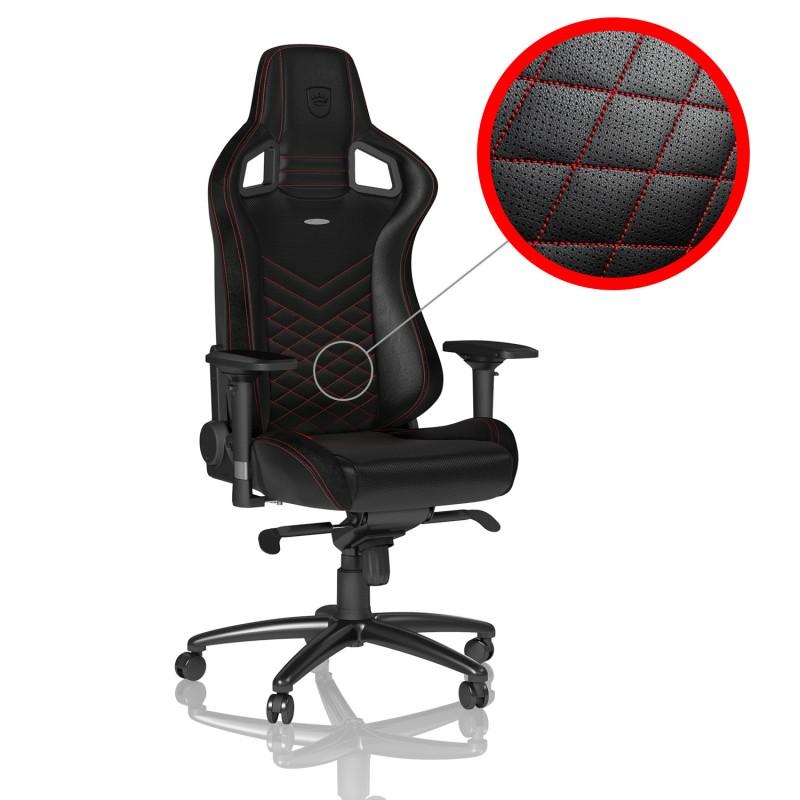 Геймърски стол noblechairs EPIC, Black/Red