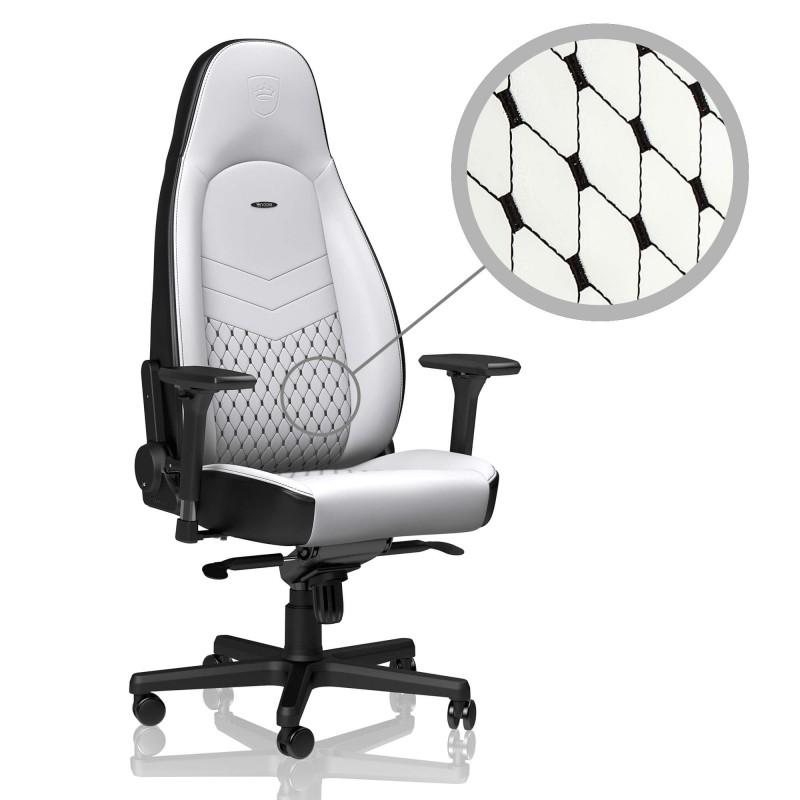 Геймърски стол noblechairs ICON, White/Black