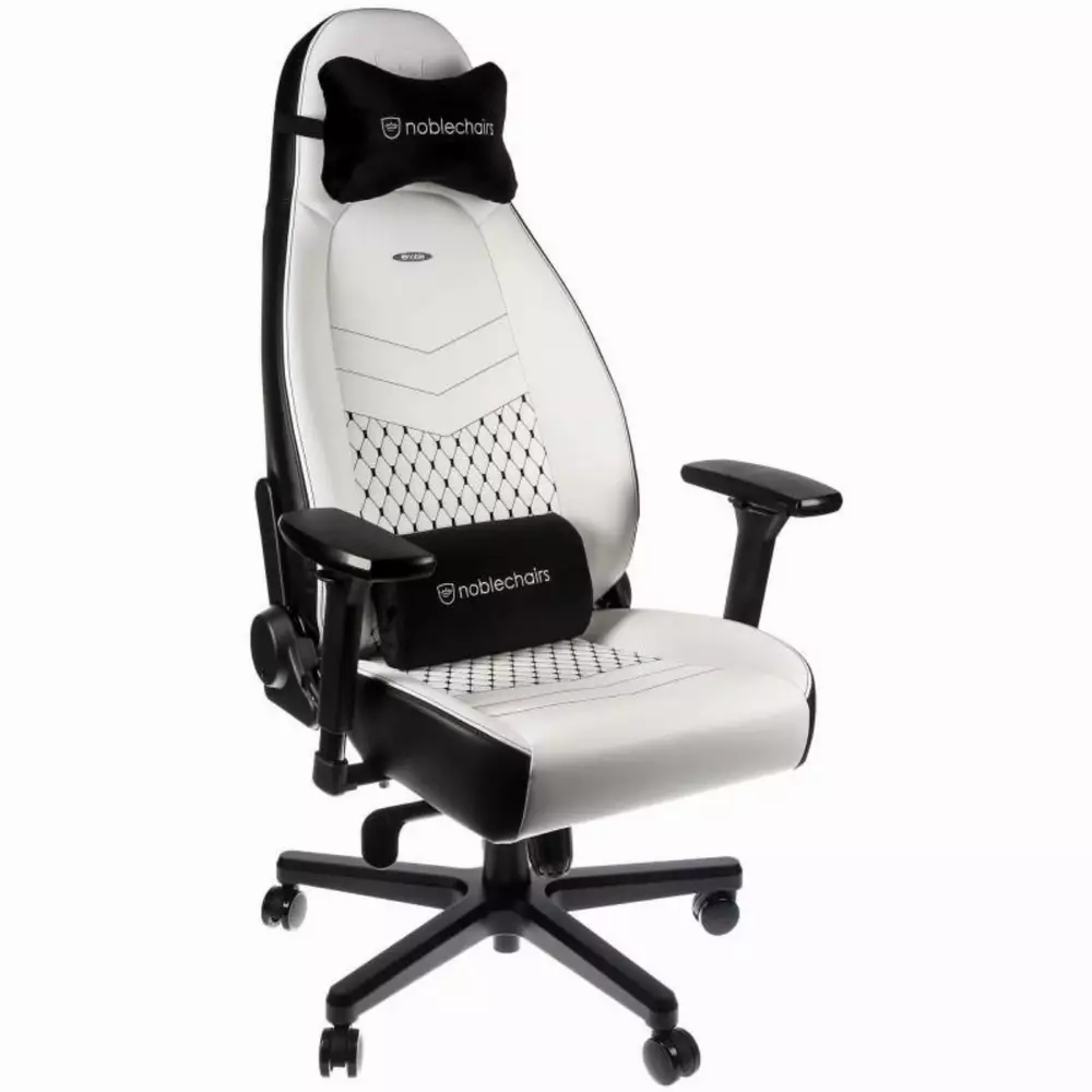 Геймърски стол noblechairs ICON, White/Black