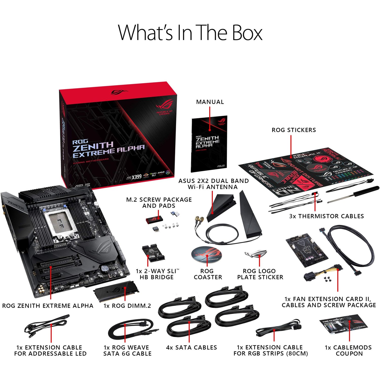 Дънна платка ASUS ROG ZENITH EXTREME ALPHA