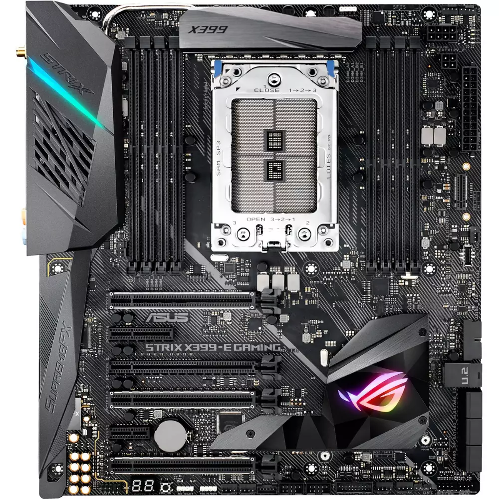 Дънна платка ASUS ROG STRIX X399-E GAMING