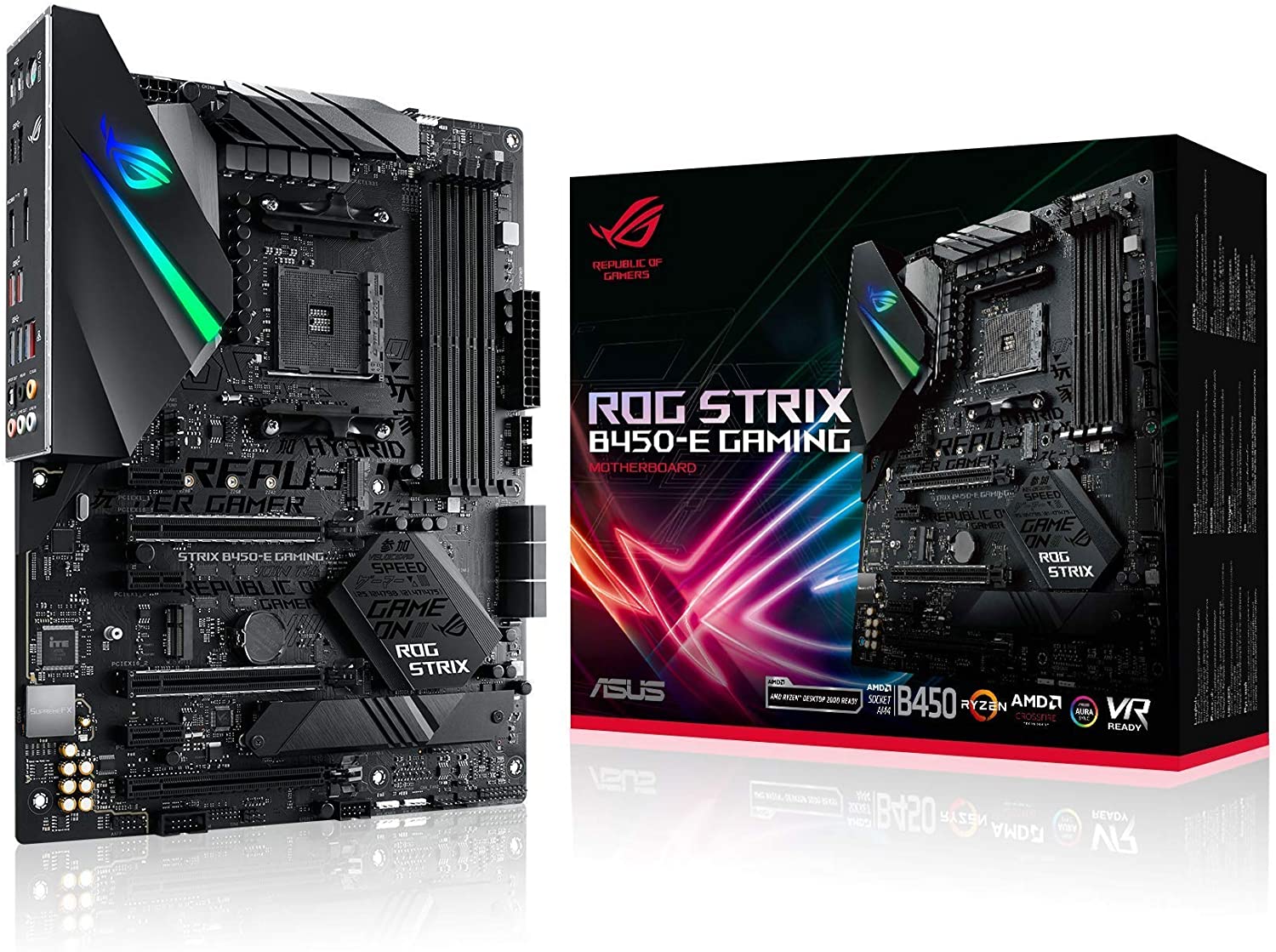 Дънна платка ASUS ROG STRIX B450-E GAMING