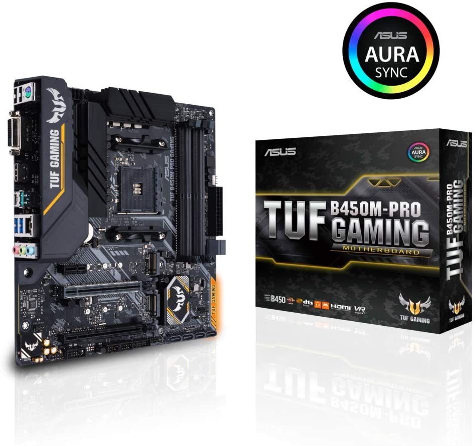 Дънна платка ASUS TUF B450M-PRO GAMING
