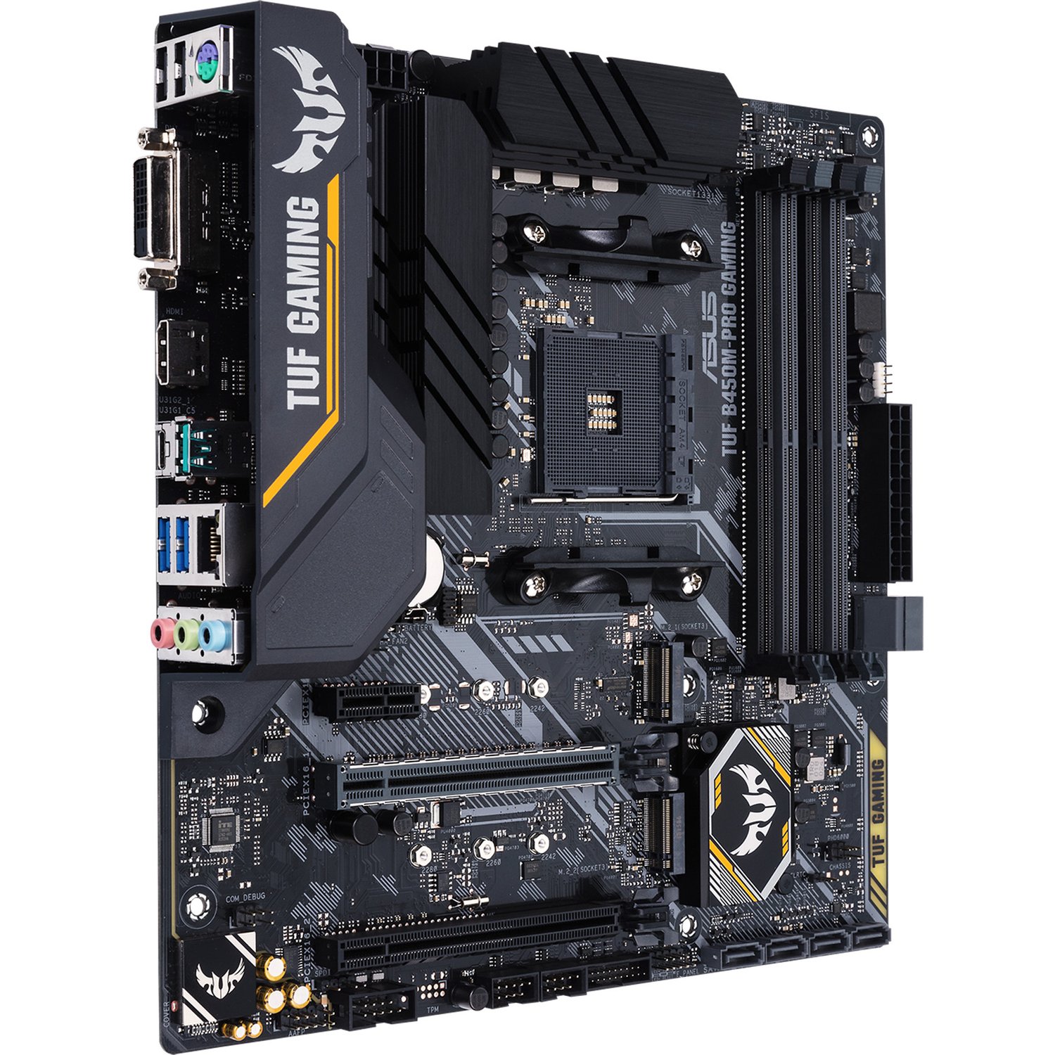 Дънна платка ASUS TUF B450M-PRO GAMING