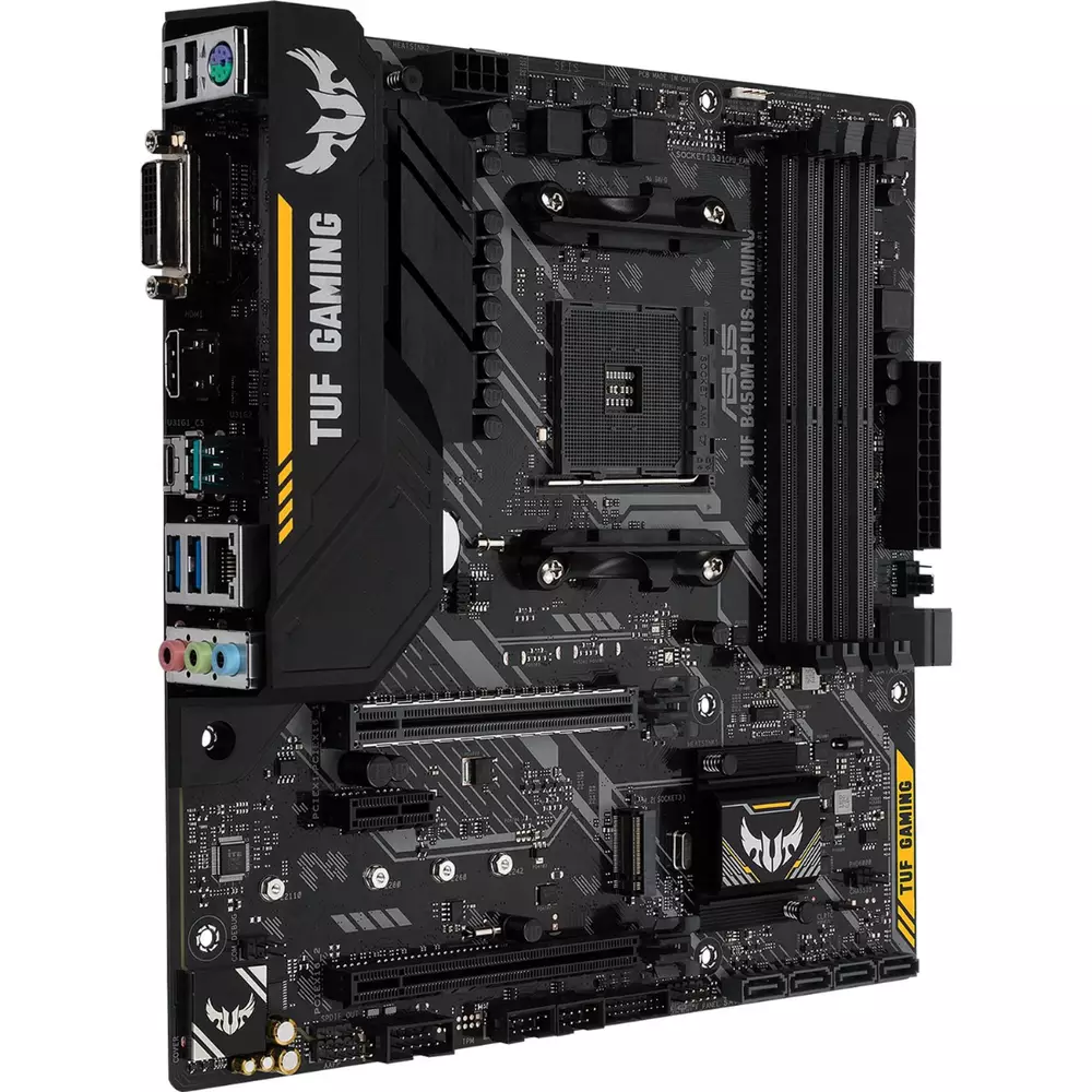 Дънна платка ASUS TUF B450M-PLUS GAMING