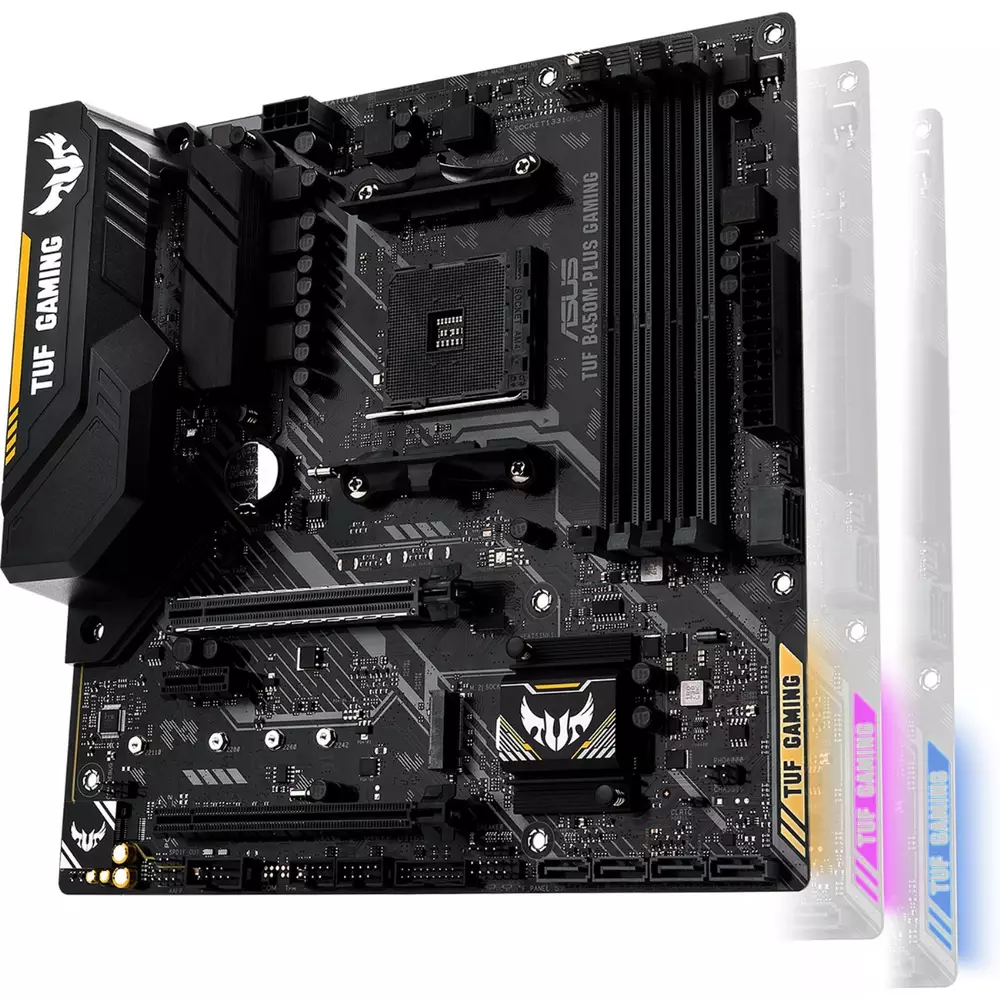 Дънна платка ASUS TUF B450M-PLUS GAMING