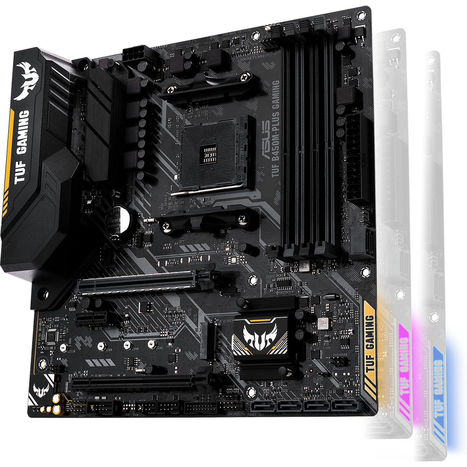 Дънна платка ASUS TUF B450M-PLUS GAMING