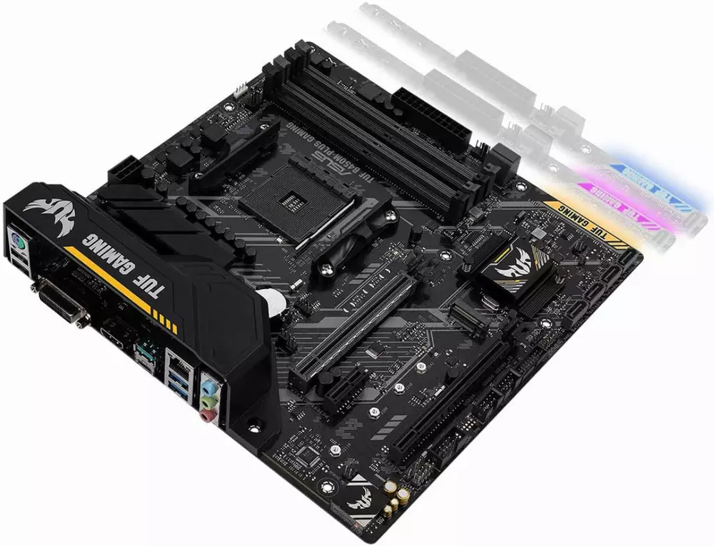 Дънна платка ASUS TUF B450M-PLUS GAMING
