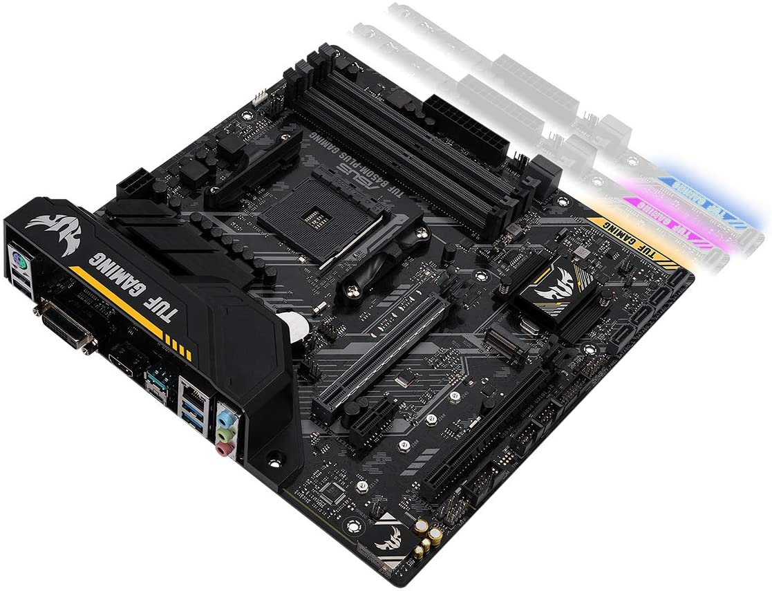 Дънна платка ASUS TUF B450M-PLUS GAMING