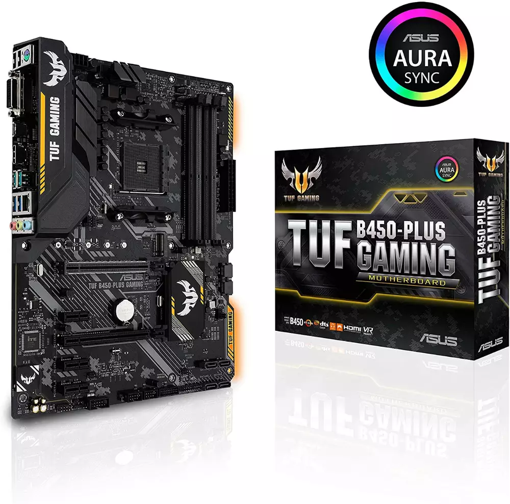 Дънна платка ASUS TUF B450-PLUS GAMING