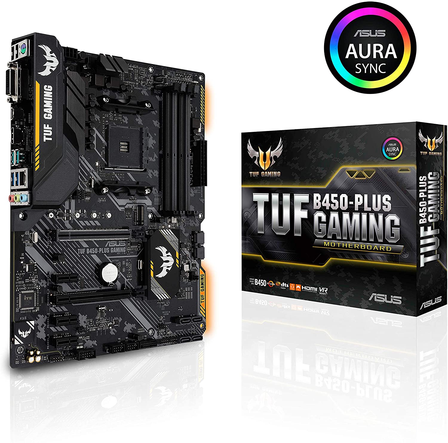 Дънна платка ASUS TUF B450-PLUS GAMING