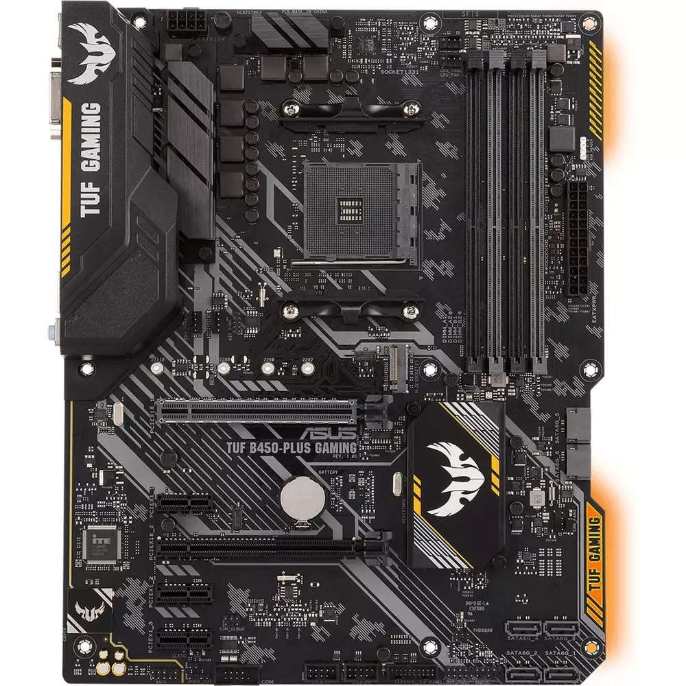 Дънна платка ASUS TUF B450-PLUS GAMING