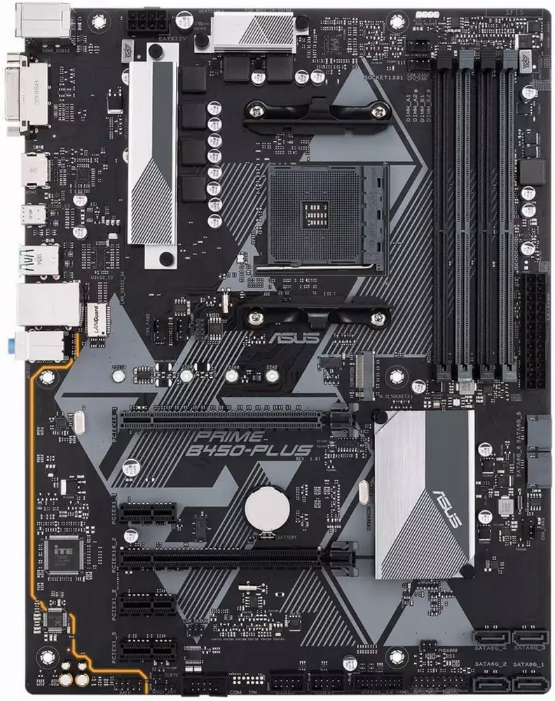 Дънна платка ASUS PRIME B450-PLUS
