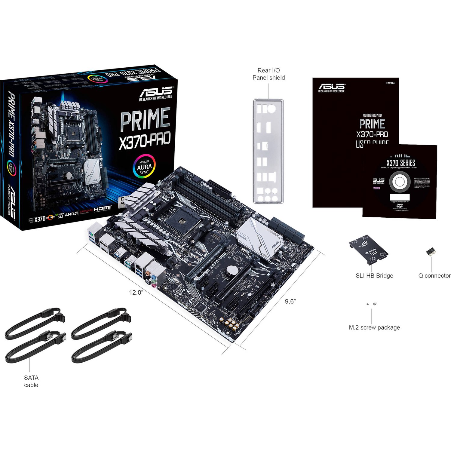 Дънна платка ASUS PRIME X370-PRO 