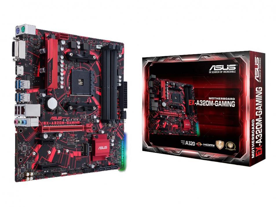 Дънна платка ASUS EX-A320M-GAMING