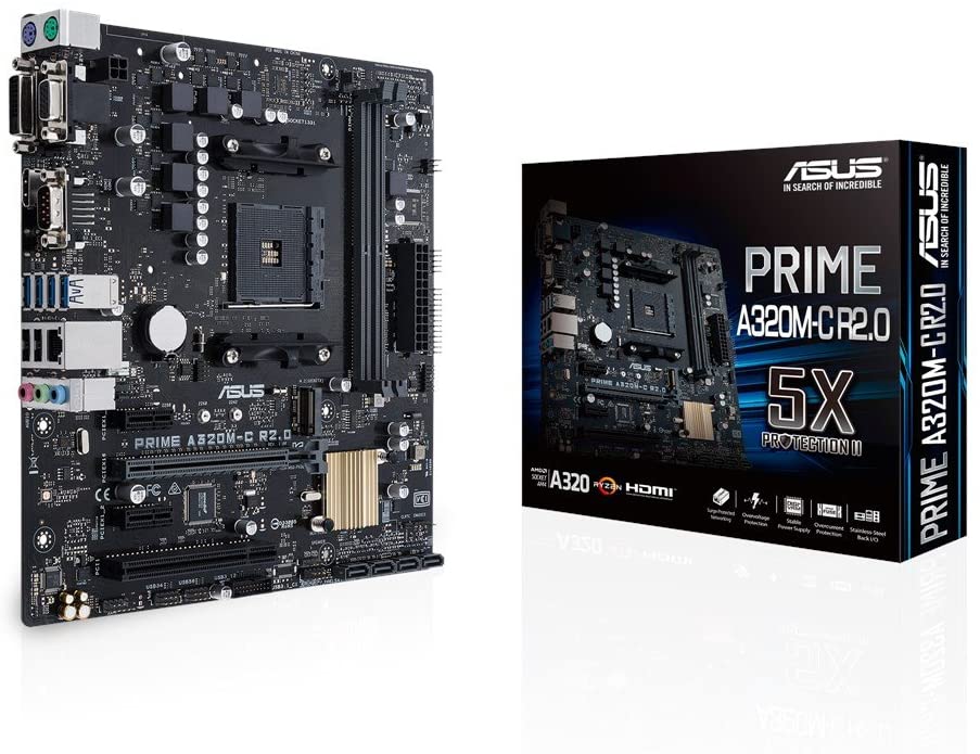 Дънна платка ASUS PRIME A320M-C R2.0
