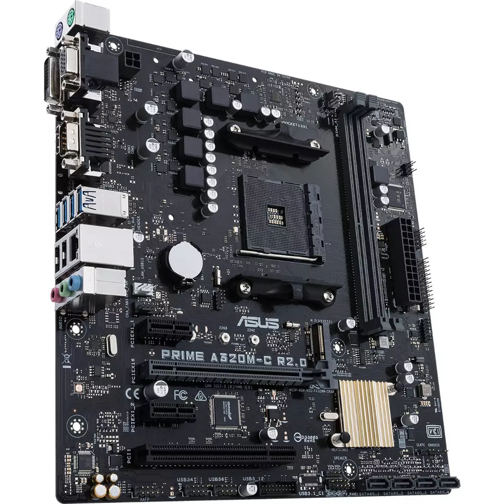 Дънна платка ASUS PRIME A320M-C R2.0