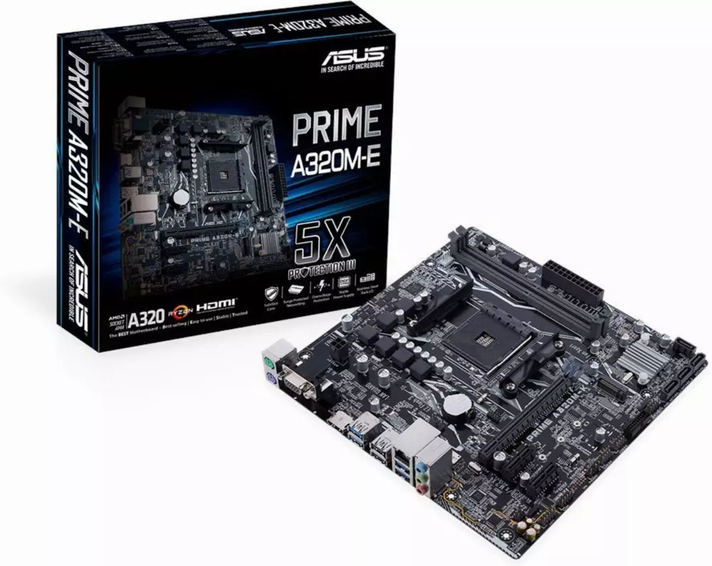 Дънна платка ASUS PRIME A320M-E