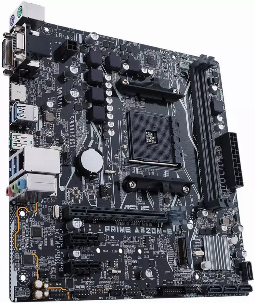Дънна платка ASUS PRIME A320M-E