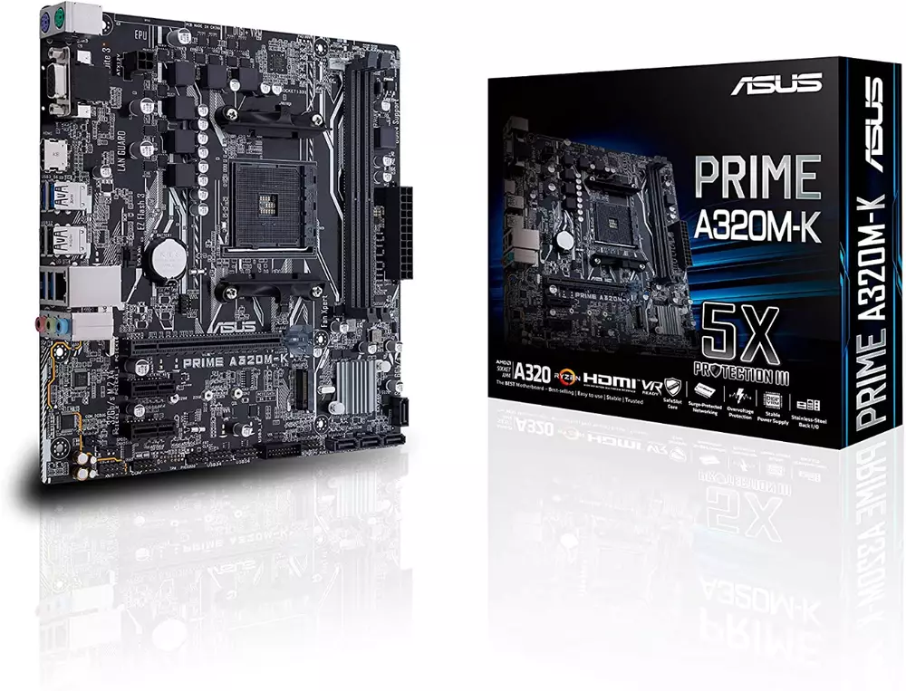 Дънна платка ASUS PRIME A320M-K