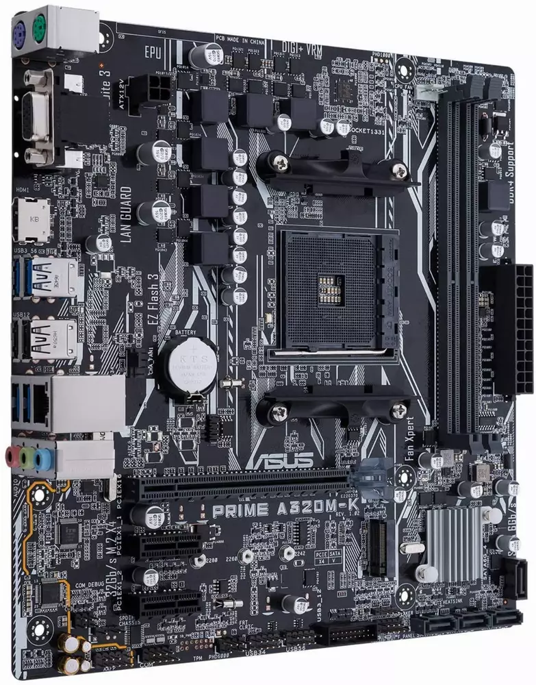 Дънна платка ASUS PRIME A320M-K