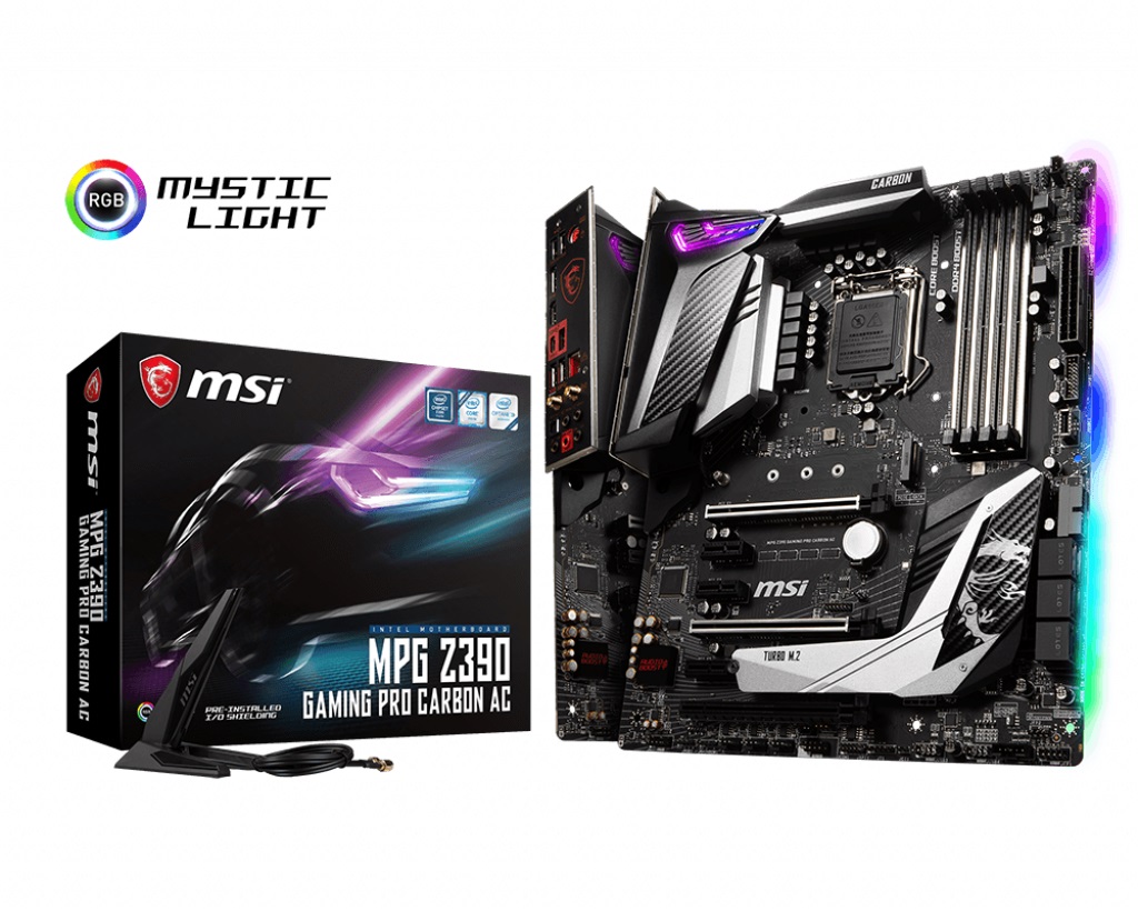 Дънна платка MSI MPG Z390 GAM PRO CARBON AC