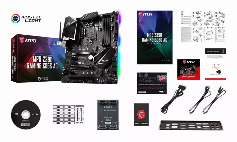 Дънна платка MSI MPG Z390 GAMING EDGE AC