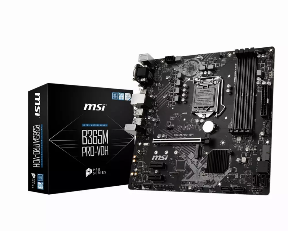 Дънна платка MSI B365M PRO-VDH
