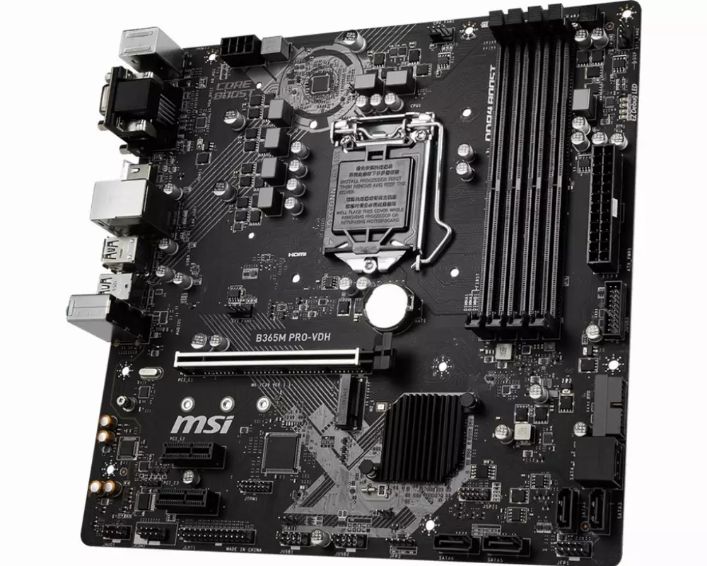 Дънна платка MSI B365M PRO-VDH