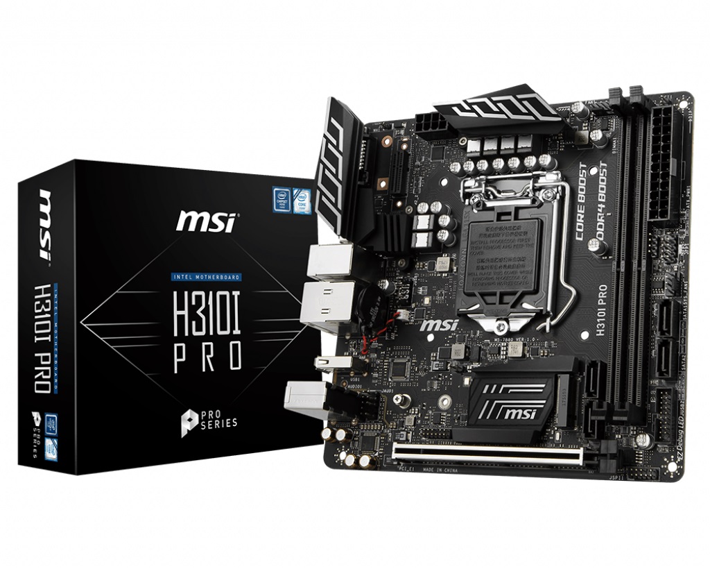 Дънна платка MSI H310I PRO
