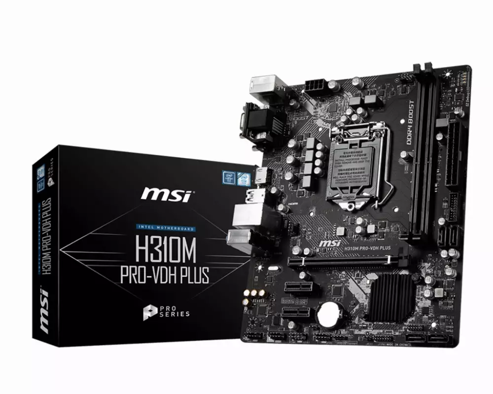 Дънна платка MSI H310M PRO-VDH PLUS
