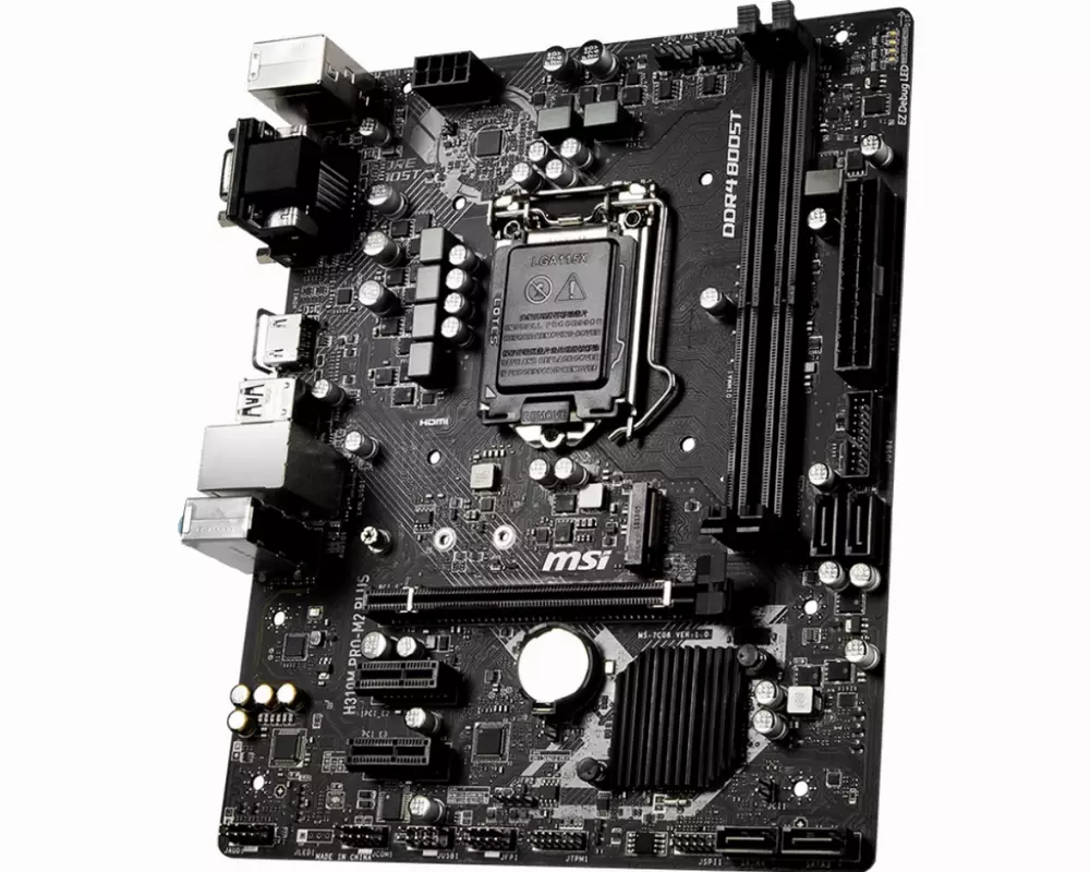 Дънна платка MSI H310M PRO-M2 PLUS