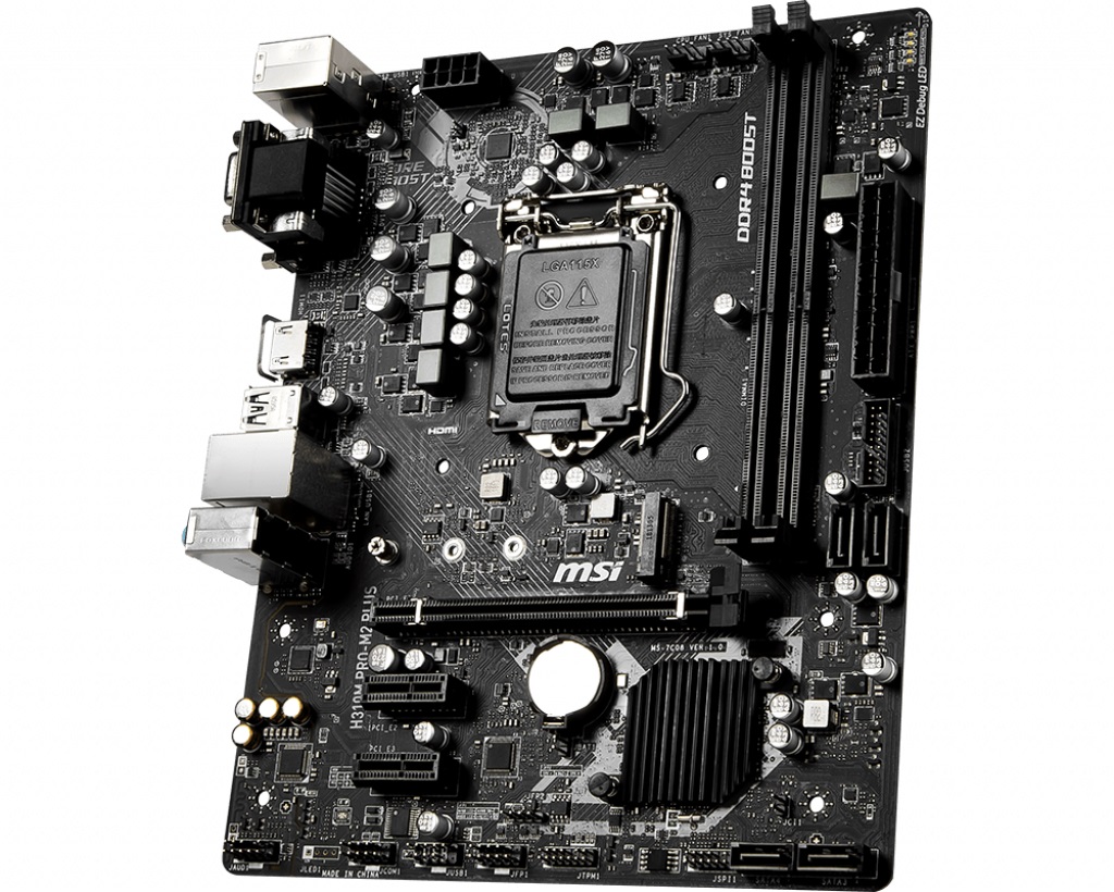 Дънна платка MSI H310M PRO-M2 PLUS