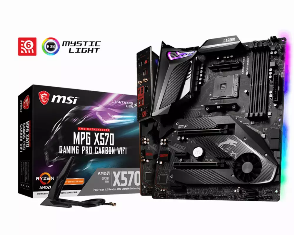 Дънна платка MSI MPG X570 GAME PRO CARBON (WI-FI)