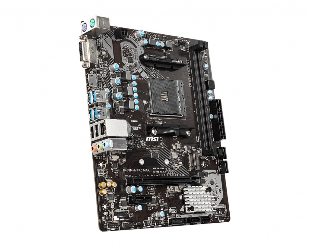Дънна платка MSI B450M-A PRO MAX