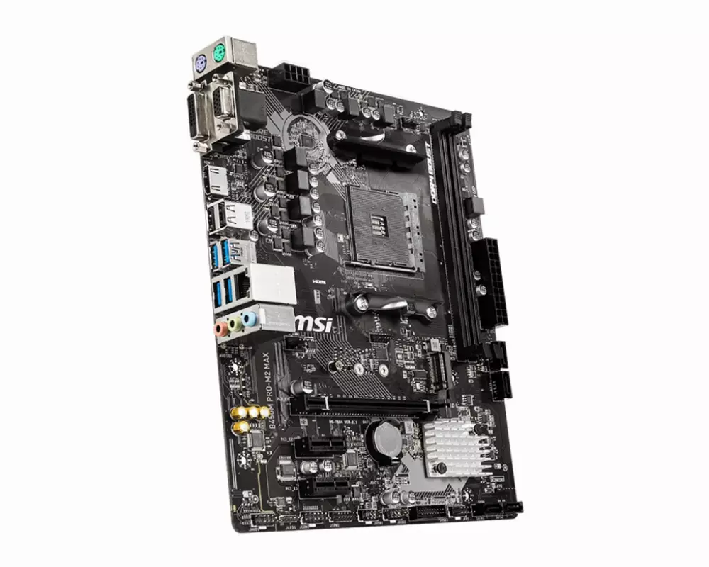Дънна платка MSI B450M PRO-M2 MAX