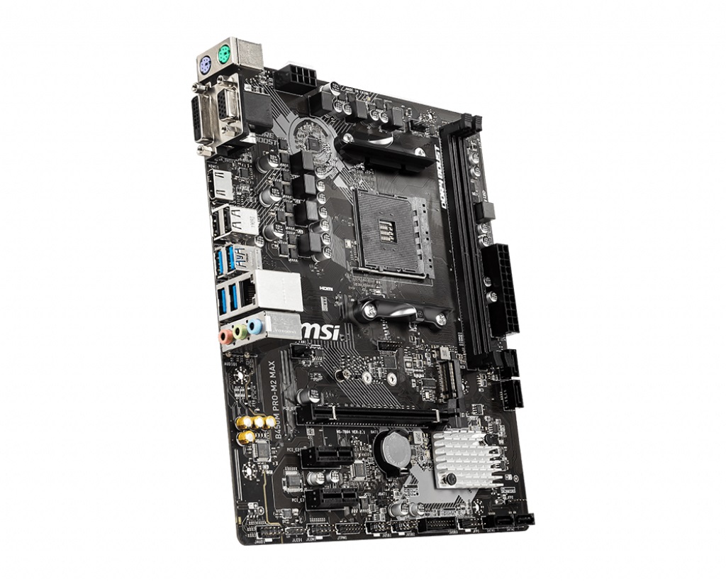 Дънна платка MSI B450M PRO-M2 MAX