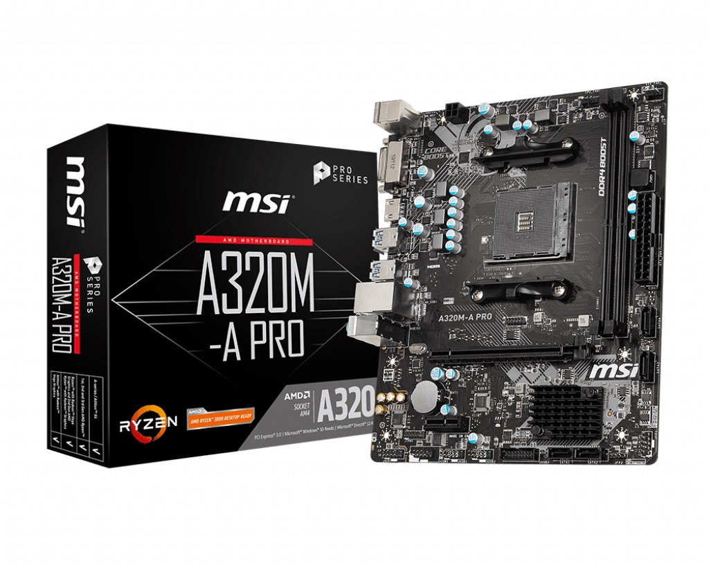 Дънна платка MSI A320M-A PRO