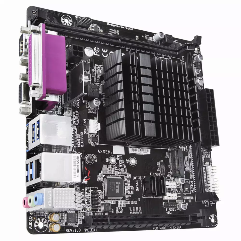 Дънна платка GIGABYTE J4005N D2P, Intel Dual-Core Celeron J4005 SoC