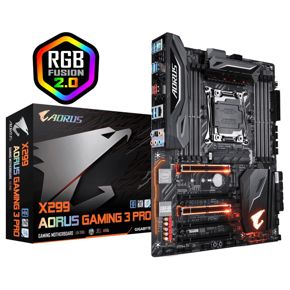 Дънна платка GIGABYTE X299 AORUS GAMING 3 PRO