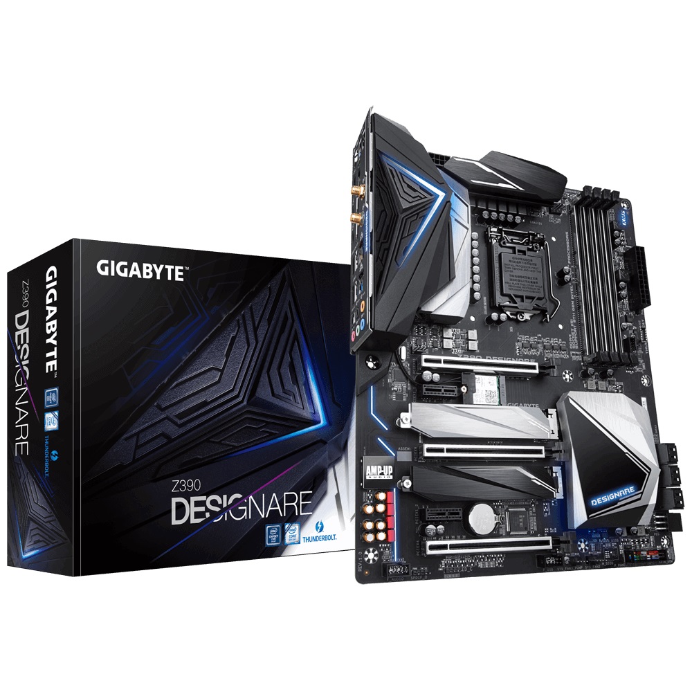 Дънна платка GIGABYTE Z390 DESIGNARE (WI-FI)